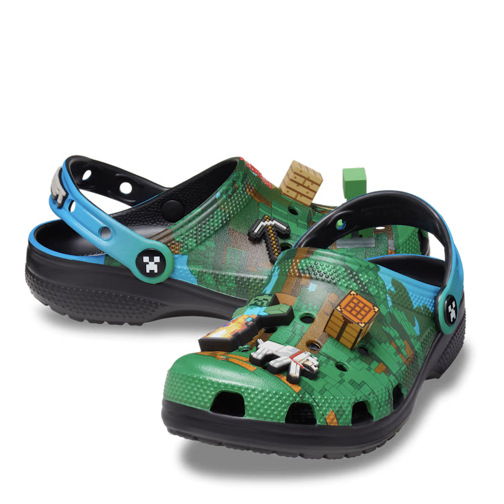 Crocs Kids' Minecraft Classic Clog - Multi-Color 5