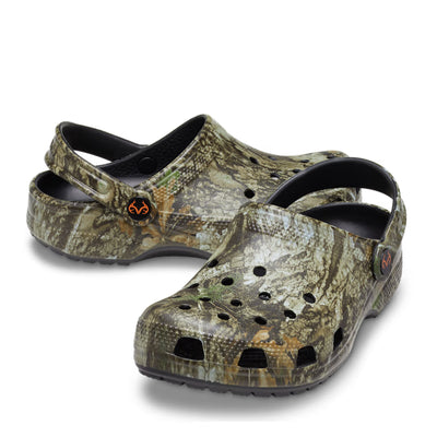 Crocs Kids' Realtree APX Classic Clog - Forest Camo 5