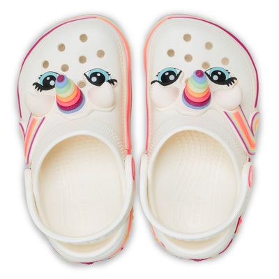 Crocs Classic IAM Unicorn Lights Toddler Clogs