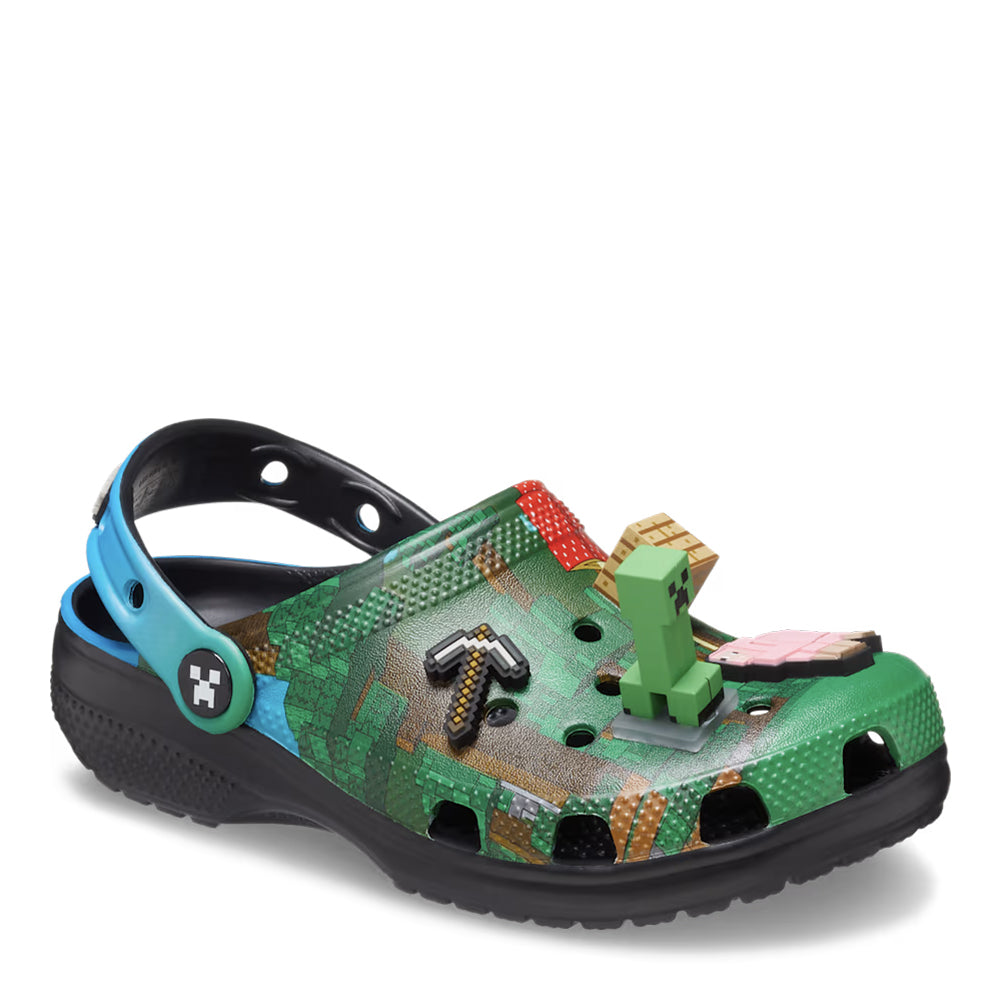 Crocs Kids' Minecraft Classic Clog - Multi-Color 4