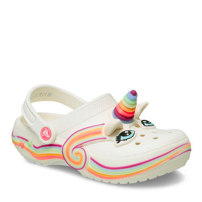Crocs Classic IAM Unicorn Lights Big Kids' Clogs