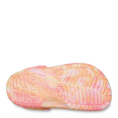 Crocs Kids' Classic Marbled Clog - Guava/Multi-Color 6