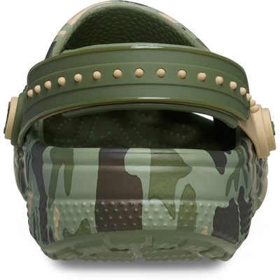 Crocs Classic Snap Backstrap Camo Kid's Clog