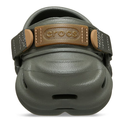 Crocs Kids' Echo Gum Tab Clog - Dusty Olive 3