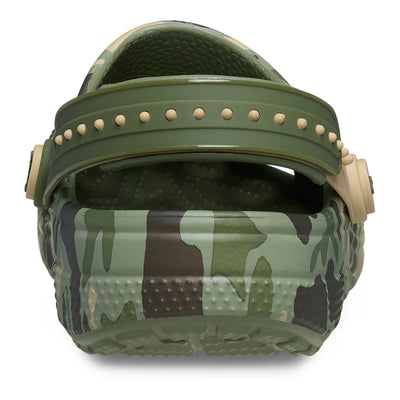 Crocs Classic Snap Backstrap Camo Kids' Clogs