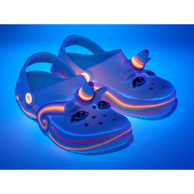 Crocs Classic I AM Unicorn Lights Big Kid's Clog