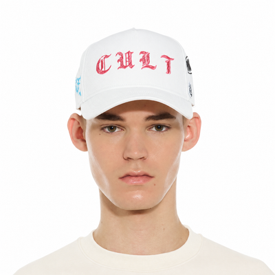 Men's Cult Of Individuality Cult Community Trucker Hat White 625bc-ch108a-wiwh