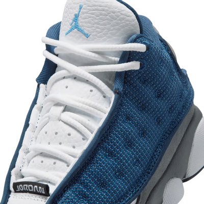 Little Kid's Air Jordan 13 Retro Navy/University Blue-Flint Grey-White DJ3005-400