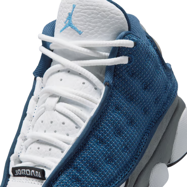 Little Kid's Air Jordan 13 Retro Navy/University Blue-Flint Grey-White DJ3005-400