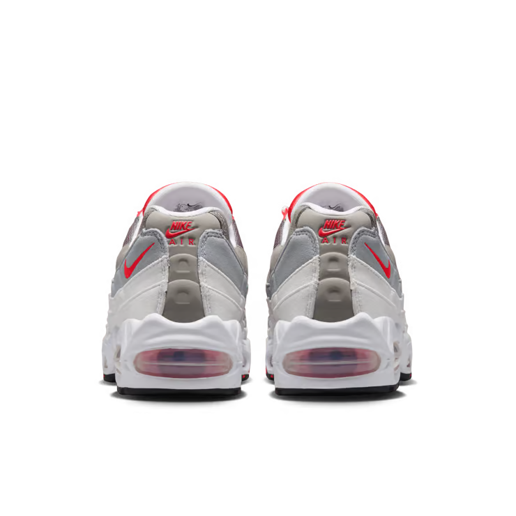 Women's Nike Air Max 95 Big Bubble White/Light Crimson-Pink Rise-Wolf Grey-Light Charcoal-Medium Grey HJ5996-101