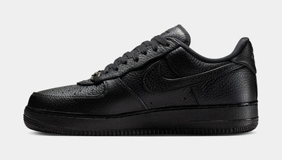 Nike Air Force 1 Low Retro Premium "Black Leather" Men's Sneakers