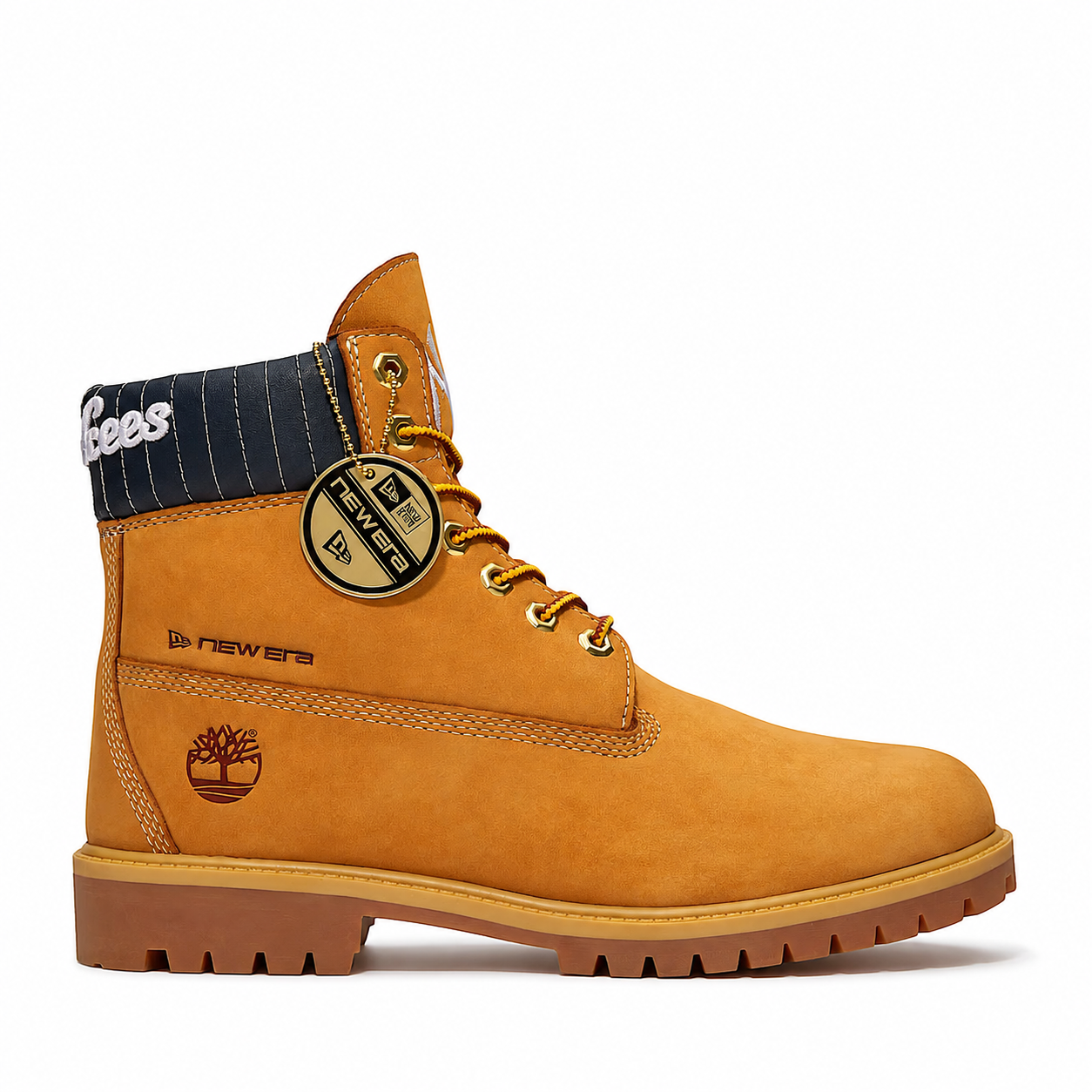 Men's Timberland x New Era MLB Yankees 6-Inch Waterproof Boot Wheat TB0A2J7TA0R