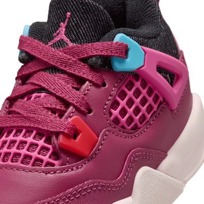 Toddler Air Jordan 4 Retro Sweet Beet Sweet Beet/Desert Pink-Off Noir-Chalk-University Red-Baltic Blue IO2830-600
