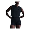 Women's Nike Sportswear Club Sleeveless Cropped Graphic T-Shirt - Black/White