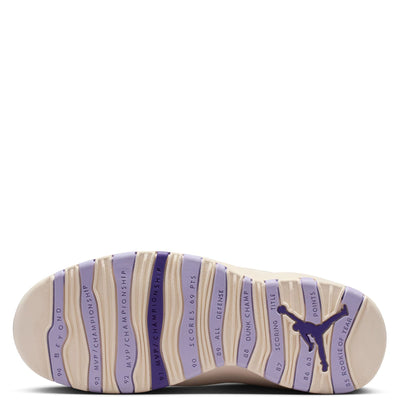 Women's Air Jordan 10 Retro Hydrangeas Beige/Purple IQ0388-101 8
