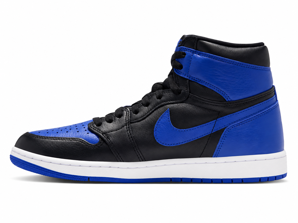Men's Air Jordan 1 High OG Royal Black/Game Royal/White IQ5495-005