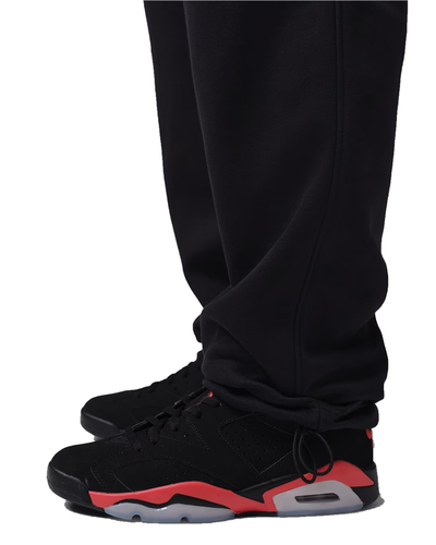 Men's Jordan Brooklyn Open-Hem Trousers Black/University Red IX6210-010