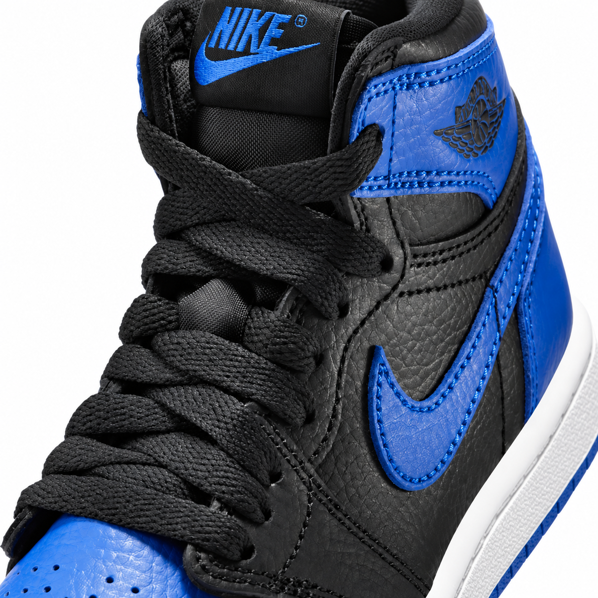 Little Kid's Air Jordan 1 Retro High OG Royal Black/Royal-White FD1412-005