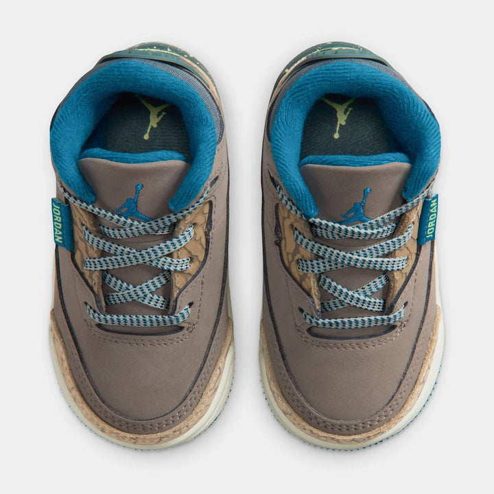 Toddler Air Jordan 3 Retro - Olive Grey &amp; Khaki