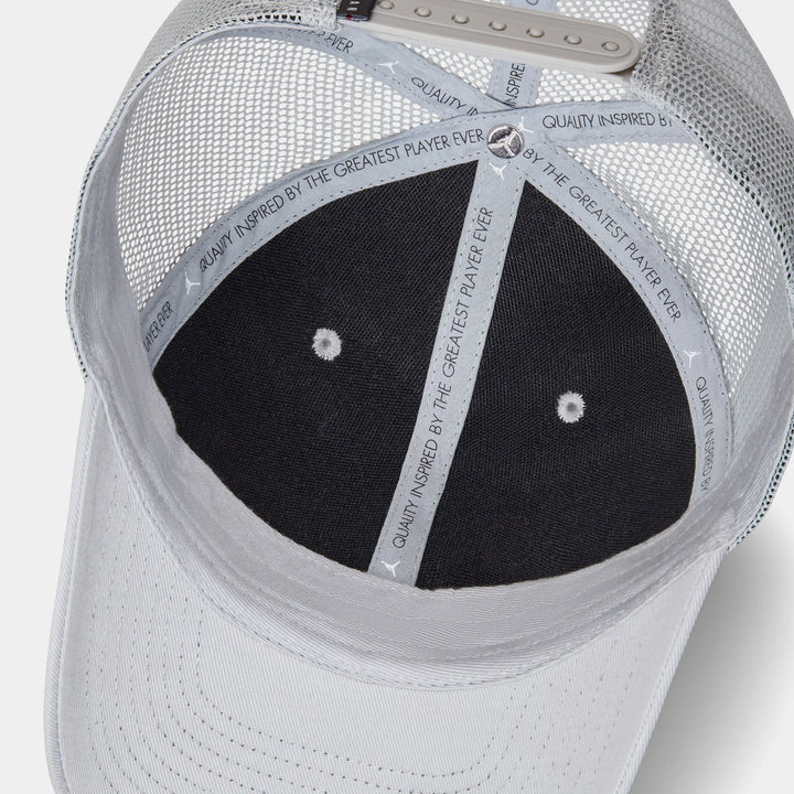 Unisex Jordan Rise Structured Trucker Cap - Grey &amp; Black 4