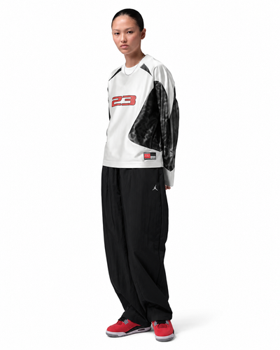 Women's Jordan Brooklyn Long Sleeve Jersey White IQ4019-100
