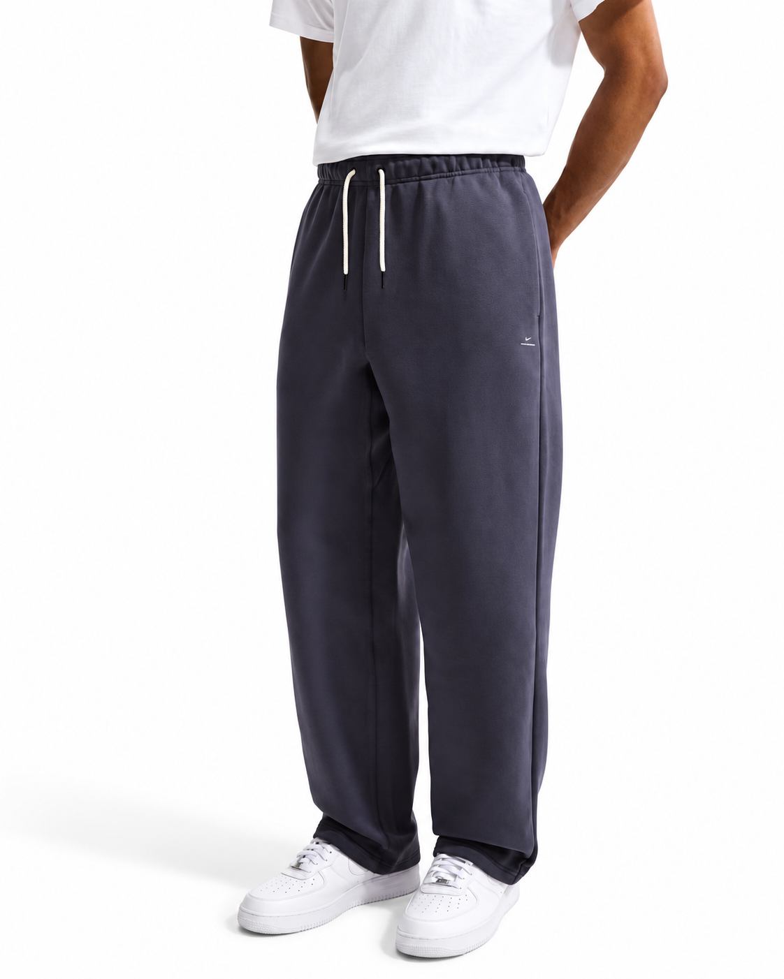Nike Standard Issue Therma-FIT Brushed Open-Hem Basketball Pants Gridiron/Pale Ivory IM6333-013