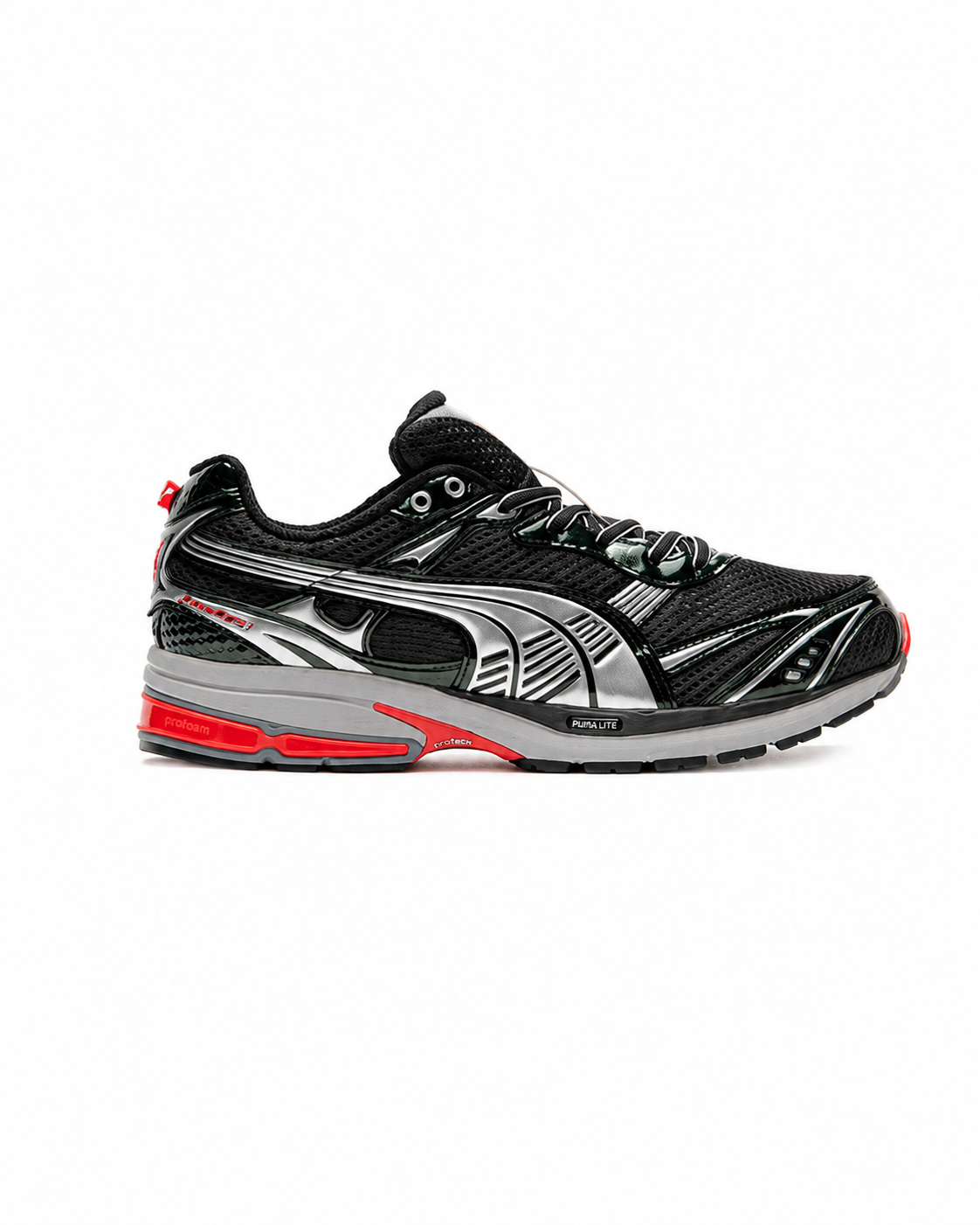 Men's Puma Homura OG+ Black/Gray/Red 409125-03
