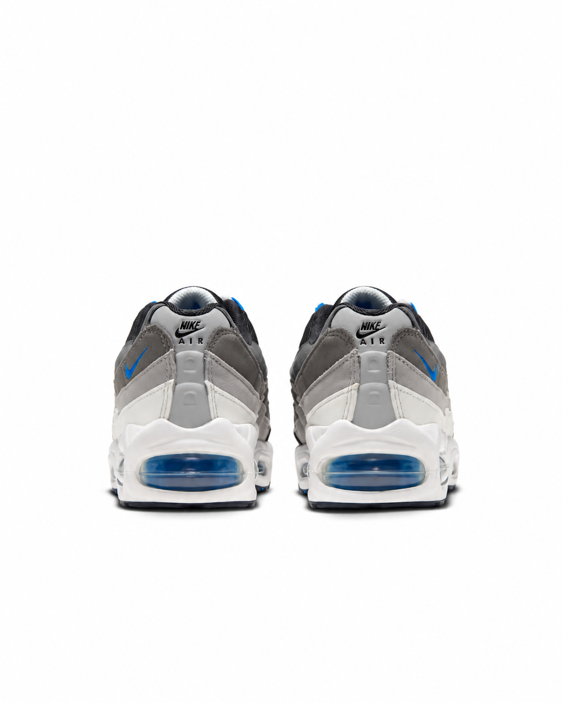 Big Kid's Nike Air Max 95 Big Bubble Anthracite/Light Graphite/Light Charcoal/Blue Spark JA0982-060