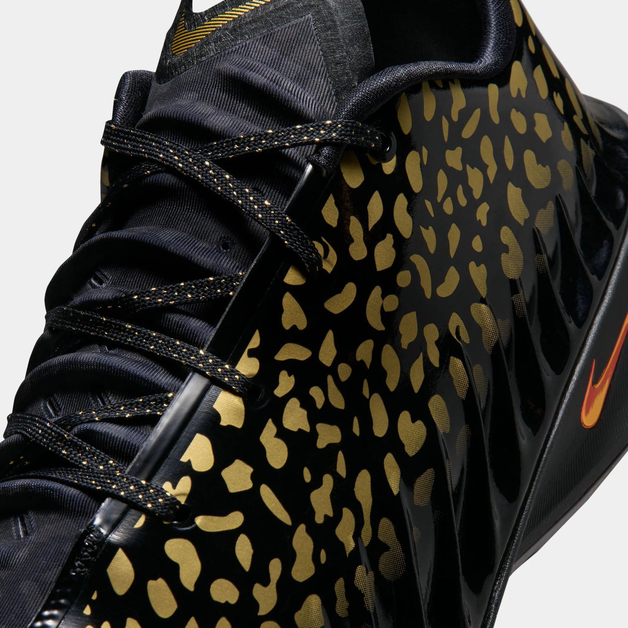 MENS NIKE GT CUT 4 VICTOR WEMBANYAMA BLACK/ BRIGHT CRIMSON/METALLIC GOLD IU1960-001 6