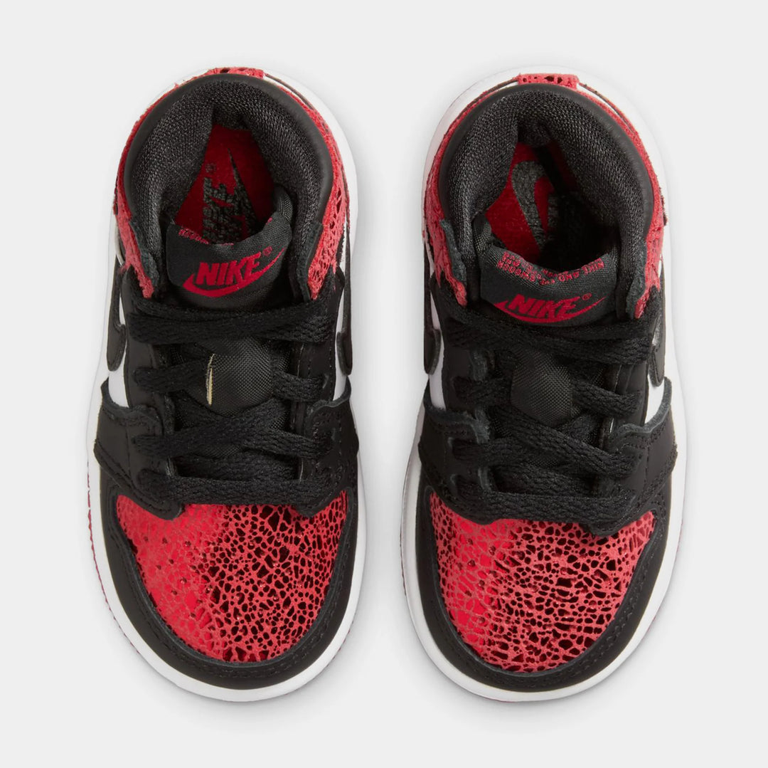 Air Jordan 1 Retro High OG Toddler Sneakers - Ruby