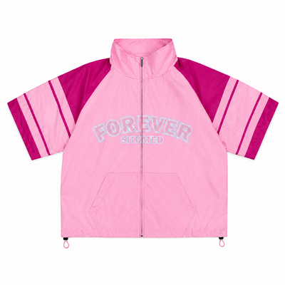 Men's Forever Situated Track Top Pink trcksspgtee-pnk