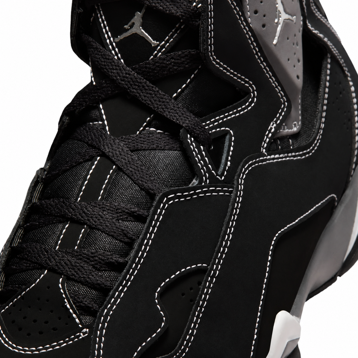 Men's Jordan True Flight Black/Metallic Silver/Light Graphite 342964-011