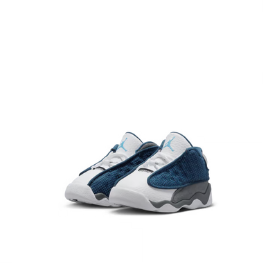 Toddler Air Jordan 13 Retro Flint Navy/University Blue-Flint Grey-White DJ3004-400