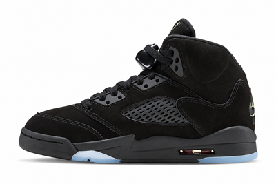 Big Kid's Air Jordan 5 Retro Halloween Black/Picante Red/Glow N The Dark HQ7980-001