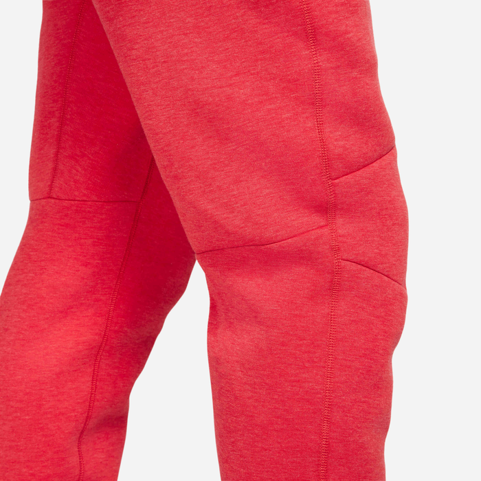 Men's Nike Tech Fleece Joggers Light University Red Heather/Black FB8002-672