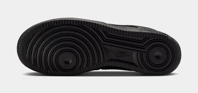 Nike Air Force 1 Low Retro Premium "Black Leather" Men's Sneakers