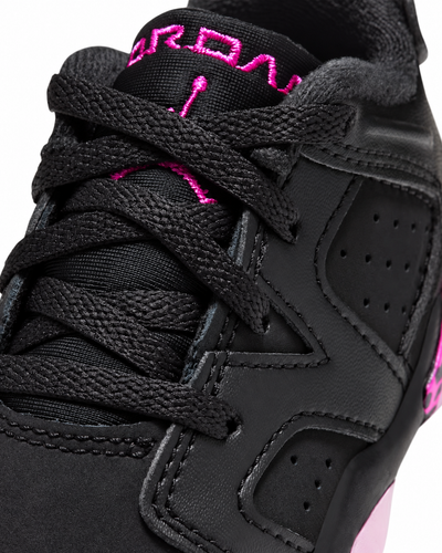 Toddler Air Jordan 6 Retro Low Black/Pink Foam/Laser Fuchsia IQ5607-001