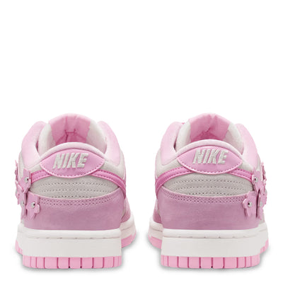 Women's Nike Dunk Low SE IV4726-600 Pink Foam/Pink Rise/Sail/Metallic Silver