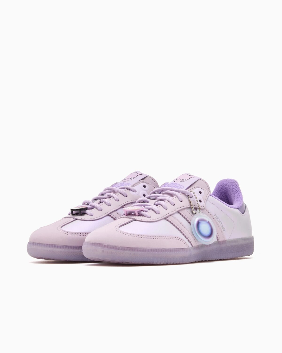 Men's Pokémon x adidas Samba OG “Mewtwo” Ice Lavender/Ice Lavender/Violet KI8220
