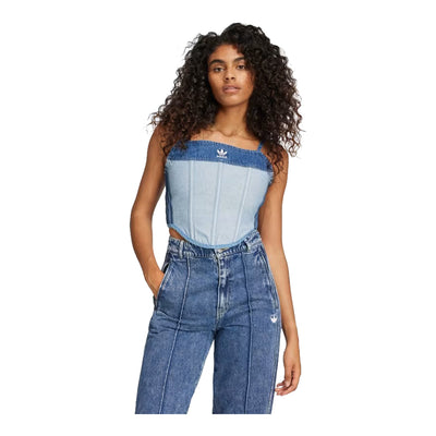 adidas Women's KSENIASCHNAIDER Denim Corset 1