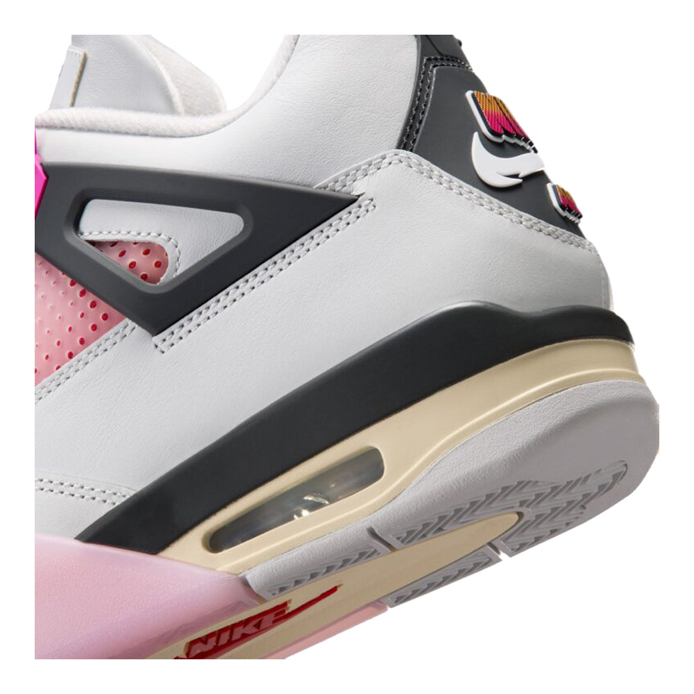 Men's Air Jordan 4 Retro Comic Off White/Anthracite/Neutral Grey/Fire Pink/Light Arctic Pink/Muslin JA1135-100