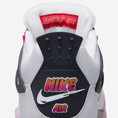 Men's Air Jordan 4 Retro Comic Off White/Anthracite/Neutral Grey/Fire Pink/Light Arctic Pink/Muslin JA1135-100