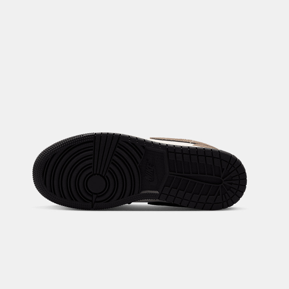 Big Kid's Air Jordan 1 Low Palomino/Phantom 553560-200