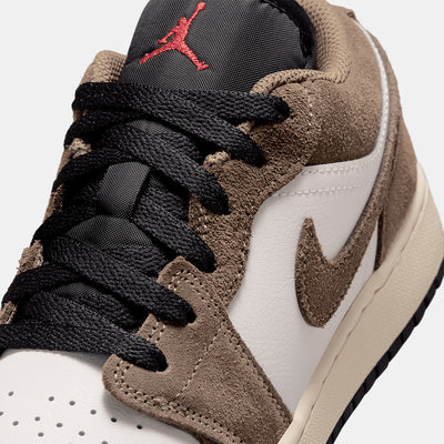 Big Kid's Air Jordan 1 Low Palomino/Phantom 553560-200