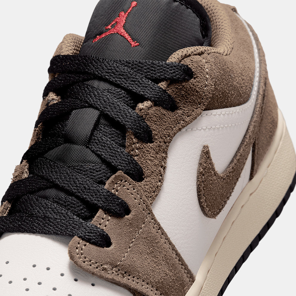 Big Kid's Air Jordan 1 Low Palomino/Phantom 553560-200