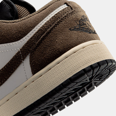 Big Kid's Air Jordan 1 Low Palomino/Phantom 553560-200