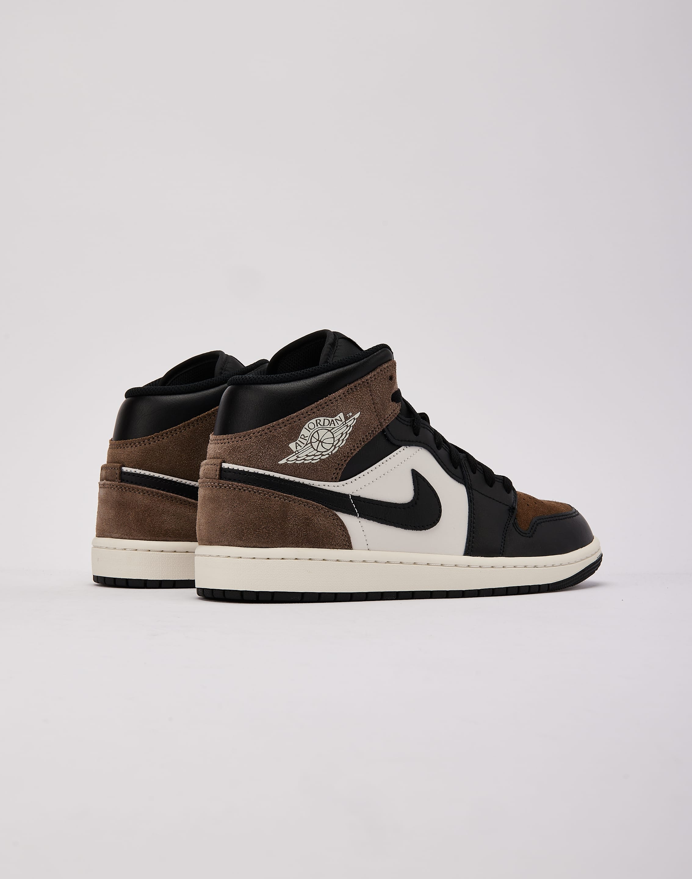 Men's Air Jordan 1 Mid Black/Palomino/University Red/Phantom DQ8426-007
