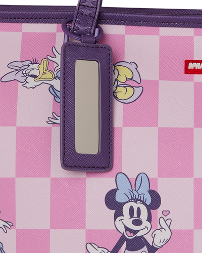 Sprayground Disney Minnie And Daisy Checkers Tote