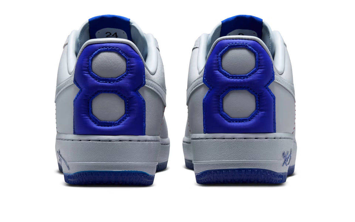 Men's Nike Kobe Air Force 1 Low Dodgers Protro Wolf Grey/Rush Blue IQ3920-001