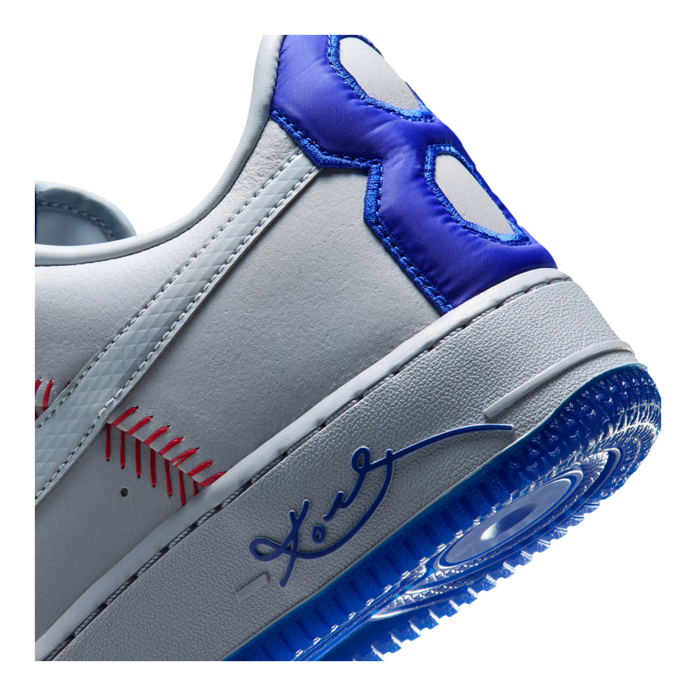 Men's Nike Kobe Air Force 1 Low Dodgers Protro Wolf Grey/Rush Blue IQ3920-001